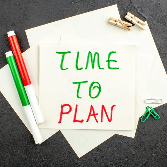 time to plan